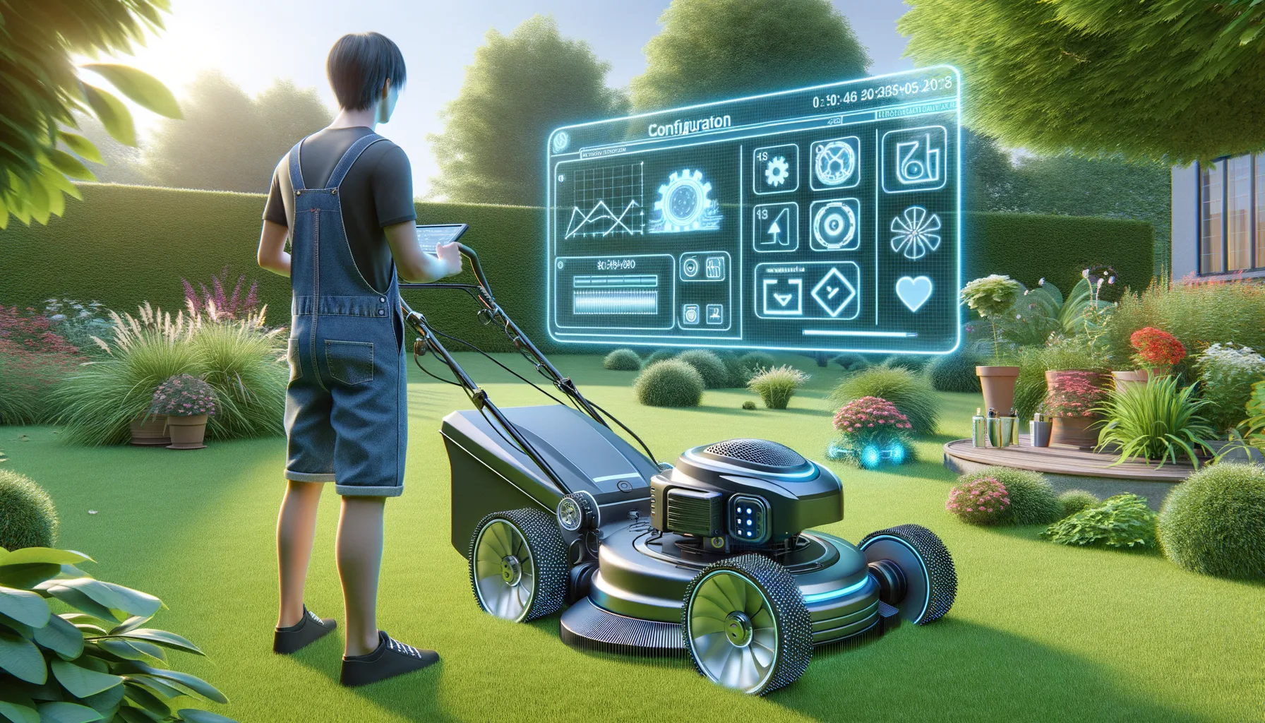 Maehroboter richtig konfigurieren: Individuelle Einstellungen fuer perfekten Rasenschnitt