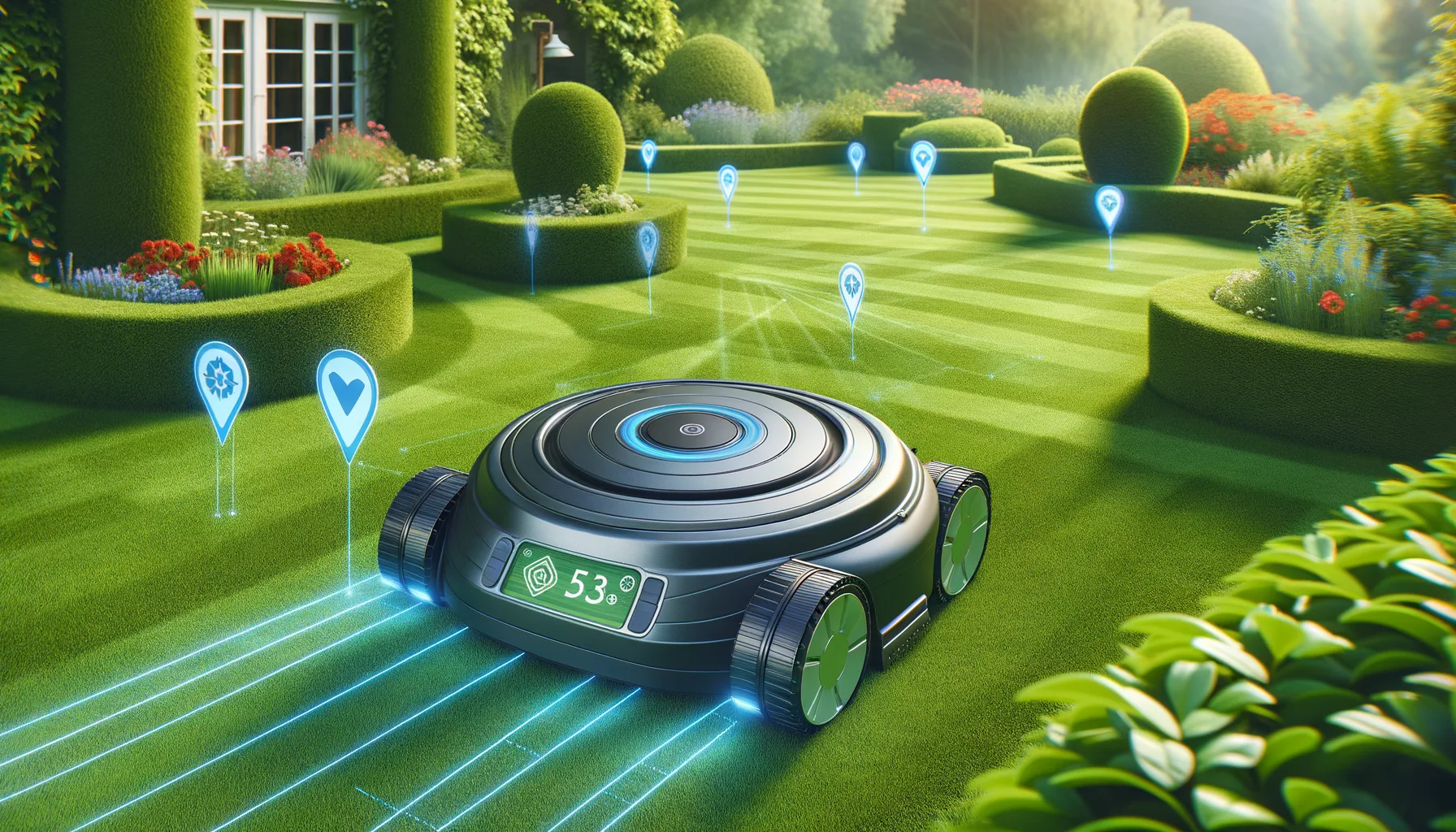 Maehroboter mit GPS-Navigation: So funktioniert die praezise Rasenpflege