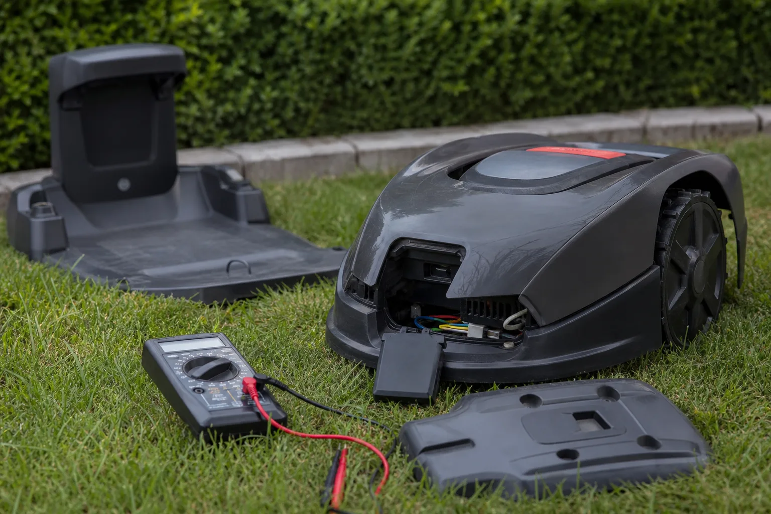 Fehlerbehebung bei Steuerungsproblemen von Maehrobotern